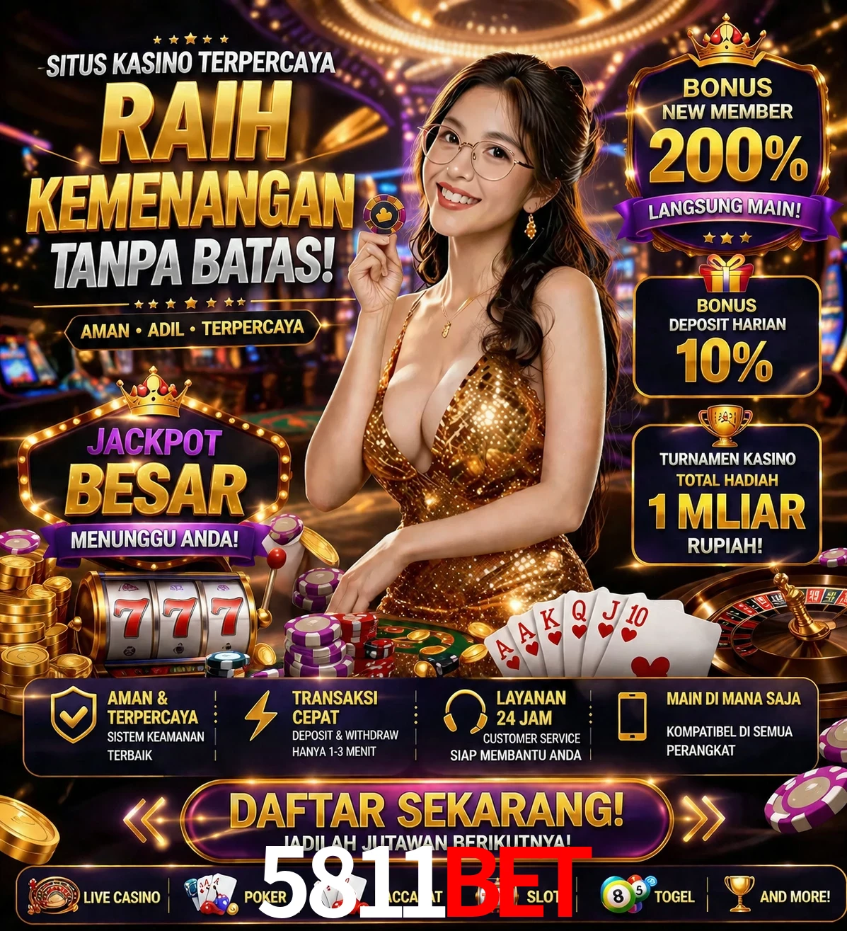 Roleta e blackjack 5811bet